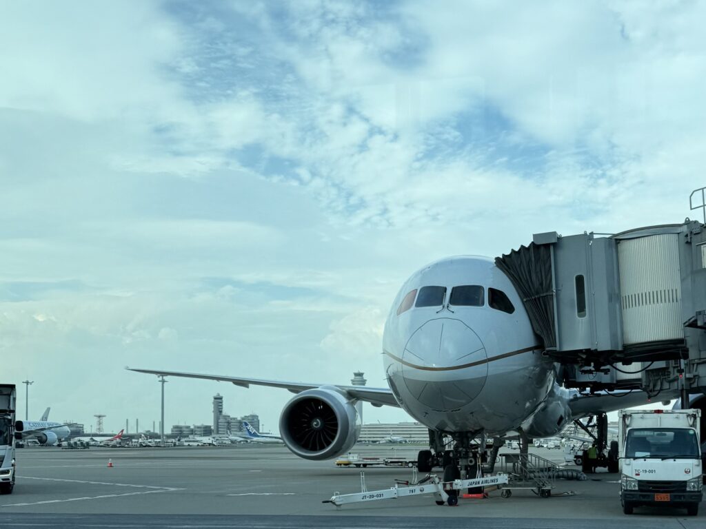 スターアライアンス世界一周航空券で利用した飛行機